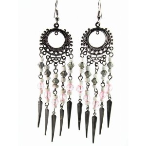 Wild 1152 Pretty In Pink Chandelier Earrings