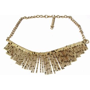 Wild 164 Shimmering Panels Statement Necklace