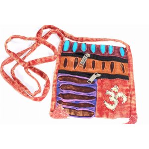 Wild JH205 Om Cross Body Patchwork Jhola Bag