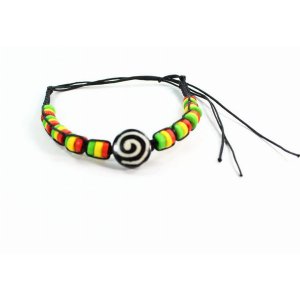 Wild 324 Spiral  Rasta Vibes Friendship Bracelet