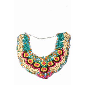 Wild 205 Southwest Classic Colors Bib Style Necklace