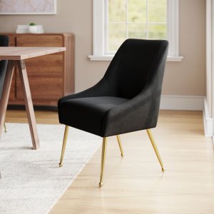 Zuo 109376 Madelaine Dining Chair Black