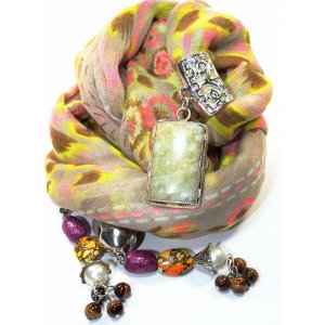 Wild SCA525 Springtime Headliner Pendant Scarf