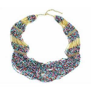 Wild 348 Island Paradise Layered Beads Necklace