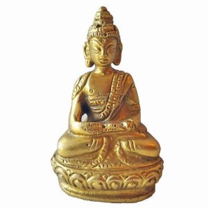 Wild BBS02 Little Buddha Brass Statue