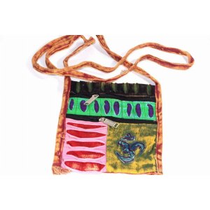 Wild JH206 Om Cross Body Patchwork Jhola Bag