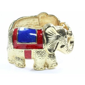 Wild 126 Unified Elephants Bangle