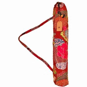 Wild WLY-5 Bohemian Kantha Quilt Cotton Fabric Yoga Mat Bag Carrier