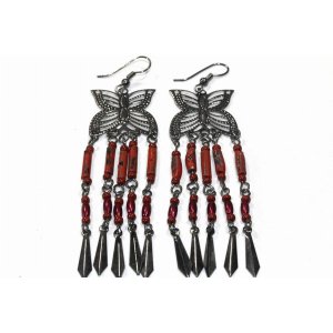 Wild 1154 Butterfly Dangler Earrings