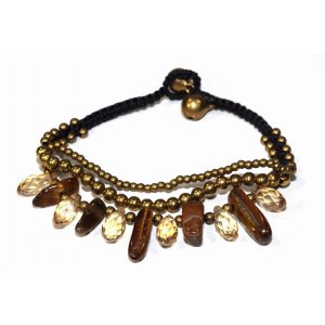 Wild 1110-A Tigers Eye Gemstone  Crystals Romance Bracelet