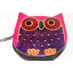 Wild OWL-L103 Hooty Owl Coin Purse