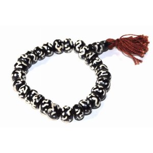 Wild 48 Om Bone Mala Yoga Bracelet