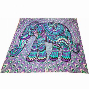 Wild TAPD336 Festival Boho Jeweled Elephant Home Decor Tapestry