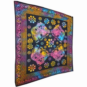 Wild TAPD218 Elephant Mandala Chakra Star Tapestry