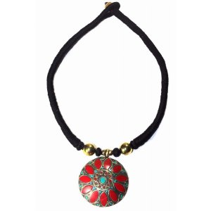 Wild MOS-8 Mosaic Medallion Necklace