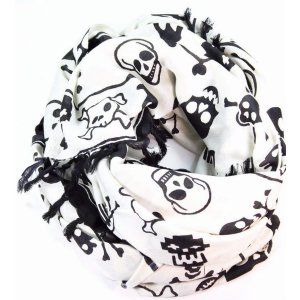 Wild SCA523 Skull Mania Scarf