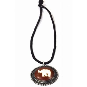 Wild 93 Auspicious Elephant Spiritual Necklace