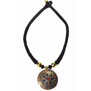 Wild MOS-9 Mosaic Medallion Necklace