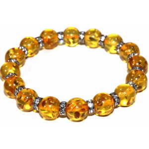 Wild 1143B Dandelion Yellow Sparkle Bracelet