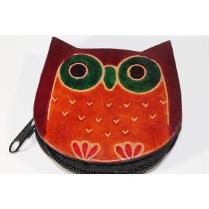 Wild OWL-L114 Hooty Owl Coin Purse