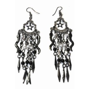 Wild 1153 Whimsical Star Chandelier Earrings