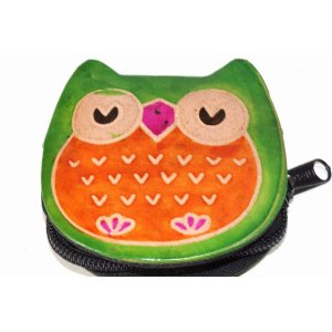 Wild OWL-L104 Hooty Owl Coin Purse