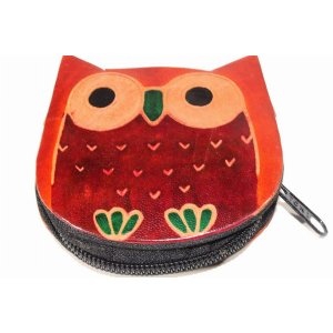 Wild OWL-L107 Hooty Owl Coin Purse