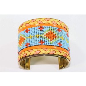 Wild 125E Beaded Cuff Bangles