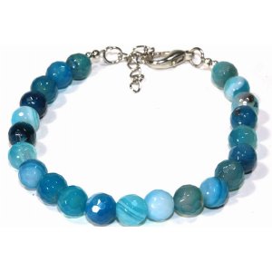 Wild 1134 Ocean Palette Agate Yoga Bracelet