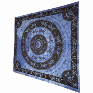 Wild TAPD222 Lizard Mandala Bohemian Tapestry Bedsheet