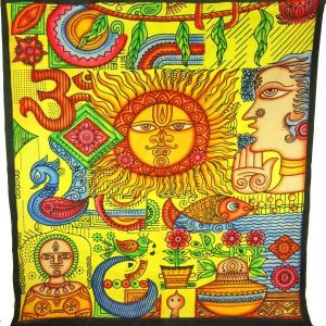 Wild TAPD111 Sun Ra Blessings Tapestry