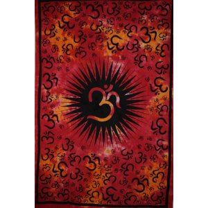 Wild TAPS1041 Red Om Echoes Tapestry