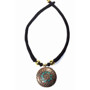 Wild MOS-4 Mosaic Medallion Necklace