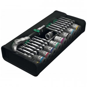 Wera 05004049001 Sae (imperial) 38? Drive Speed Ratchet Set (29-piece 