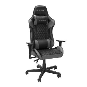 Respawn RSP-100-GRY 100 Racing Style Gaming Leather Chair Gray Rsp-100