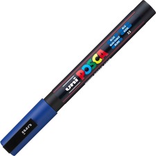 Uniball UBC PC3MBLUE Uni-ball Posca Paint Marker - Fine Marker Point -