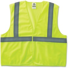 Tenacious EGO 20975 Glowear Class 2 Lime Super Econo Vest - Reflective