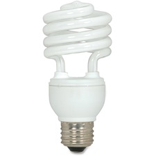 Satco SDN S6271CT Satco 18-watt T2 Spiral Cfl Bulb 3-pack - 18 W - 75 