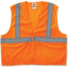 Tenacious EGO 20965 Glowear Class 2 Orange Super Econo Vest - Reflecti