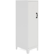 Lorell LLR 69854WE Soho Locker - 4 Shelve(s) - In-floor - For Office, 