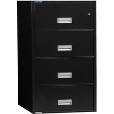 Phoenix PXS LGL4W31B Phoenix World Class Vertical File - 4-drawer - 19