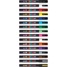 Uniball UBC PC3M16C Uni-ball Posca Paint Marker - Fine Marker Point - 