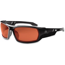 Tenacious EGO 50020 Ergodyne Skullerz Odin Copper Lens Safety Glasses 