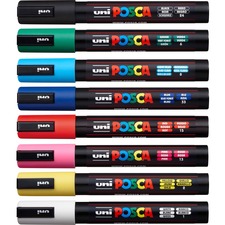 Uniball UBC PC5M8C Uni-ball Posca Paint Marker - Medium Marker Point -