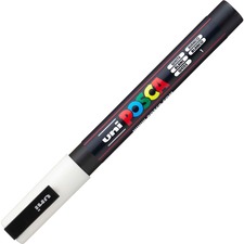 Uniball UBC PC3MWHITE Uni-ball Posca Paint Marker - Fine Marker Point 