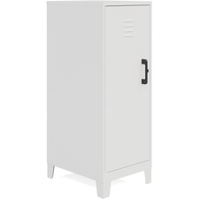 Lorell LLR 69853WE Soho Locker - 3 Shelve(s) - In-floor - For Office, 