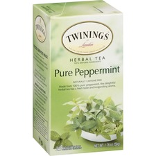 R TWG 09179 Twinings Pure Peppermint Herbal Tea - Tea Bag - Herbal Tea