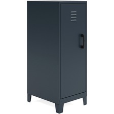 Lorell LLR 69853BK Soho Locker - 3 Shelve(s) - In-floor - For Office, 