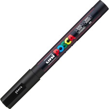 Uniball UBC PC3MBLACK Uni-ball Posca Paint Marker - Fine Marker Point 