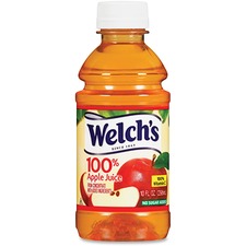 Promotion WEL 31600 Welch's Apple Juice 10oz 24 Per Carton - Ready-to-